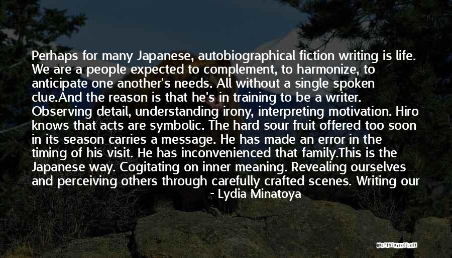 Lydia Minatoya Quotes 347219