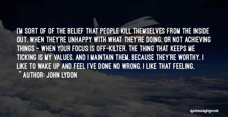 Lydon Quotes By John Lydon