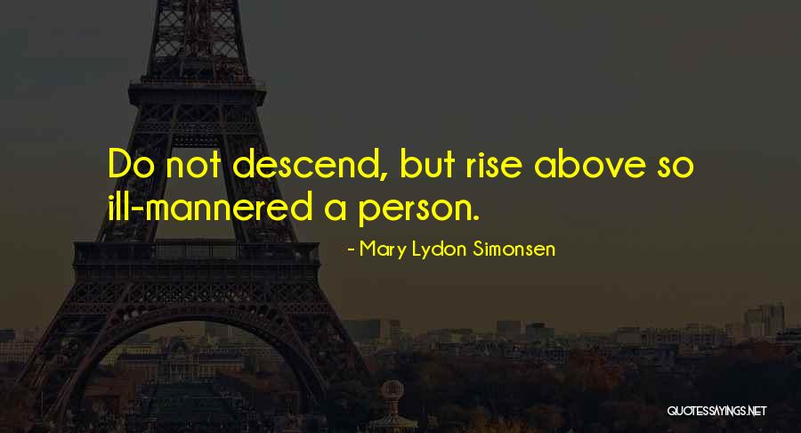 Lydon Quotes By Mary Lydon Simonsen