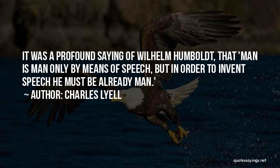 Lyell Quotes By Charles Lyell