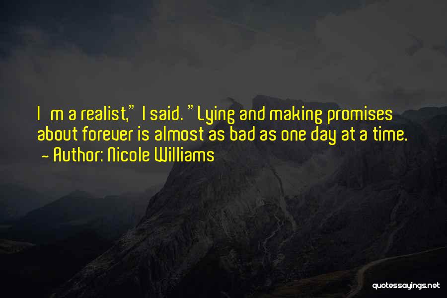 Lying About Love Quotes By Nicole Williams