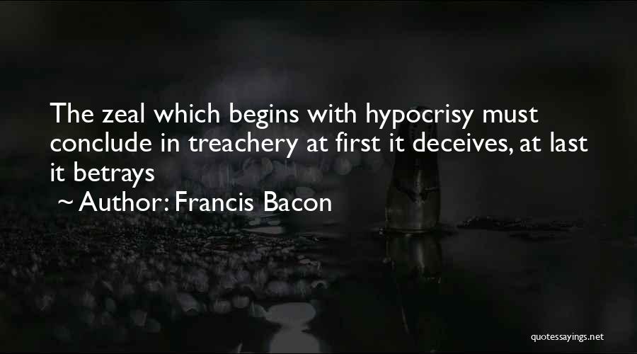 Lying And Hypocrisy Quotes By Francis Bacon