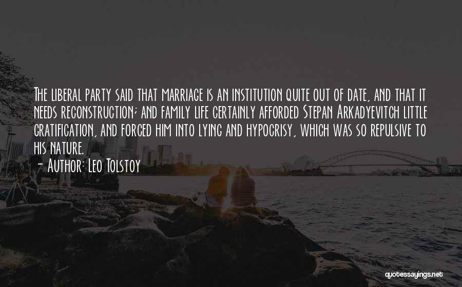 Lying And Hypocrisy Quotes By Leo Tolstoy