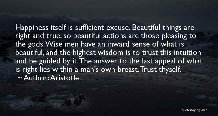 Lying And Trust Quotes By Aristotle.