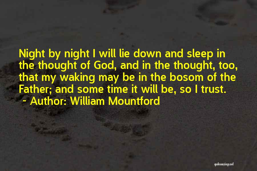 Lying And Trust Quotes By William Mountford