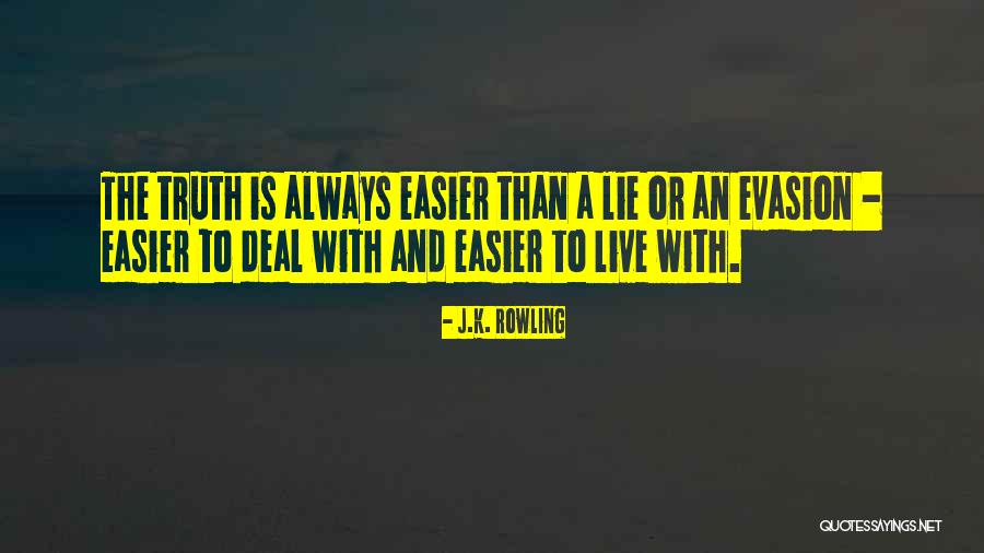 Lying And Truth Quotes By J.K. Rowling Lying And Truth Quotes By J.K. Rowling