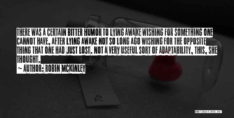 Lying Awake Quotes By Robin McKinley