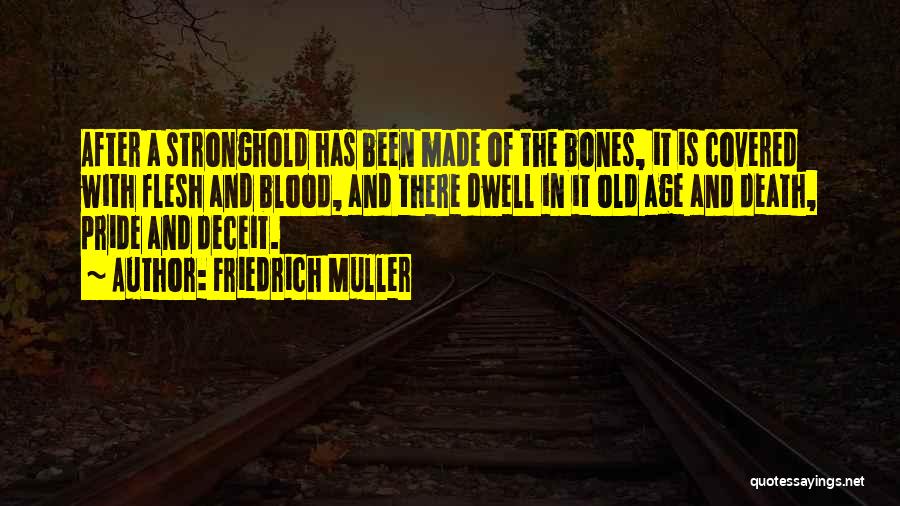 Lying Deceit Quotes By Friedrich Muller