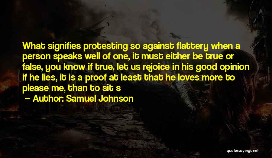 Lying Deceit Quotes By Samuel Johnson