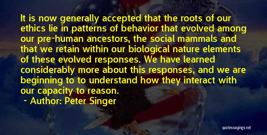Lying For No Reason Quotes By Peter Singer