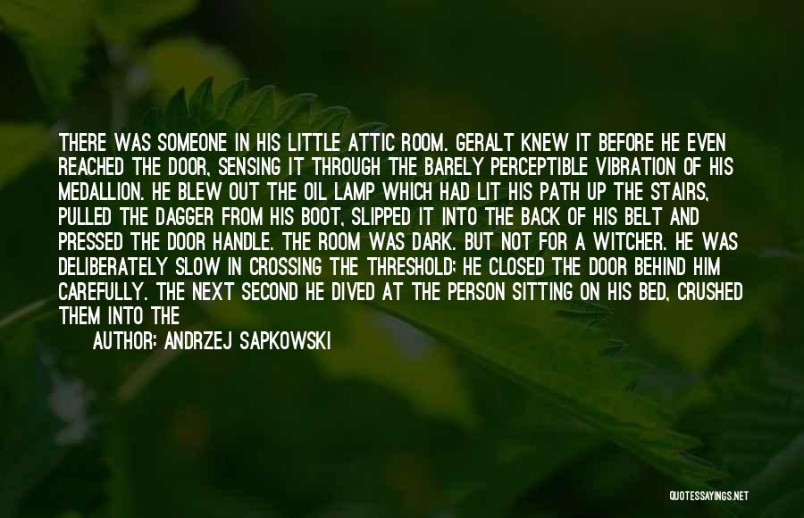 Lying In Bed Quotes By Andrzej Sapkowski