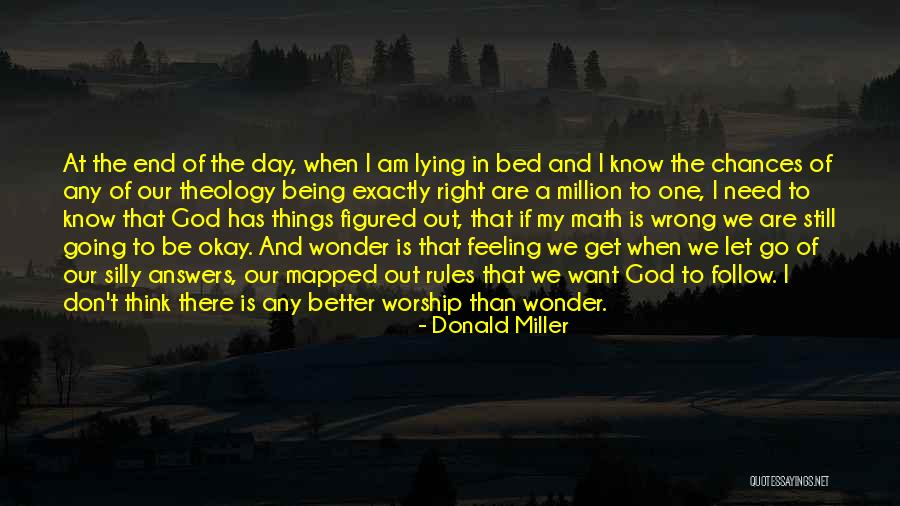 Lying In Bed Quotes By Donald Miller