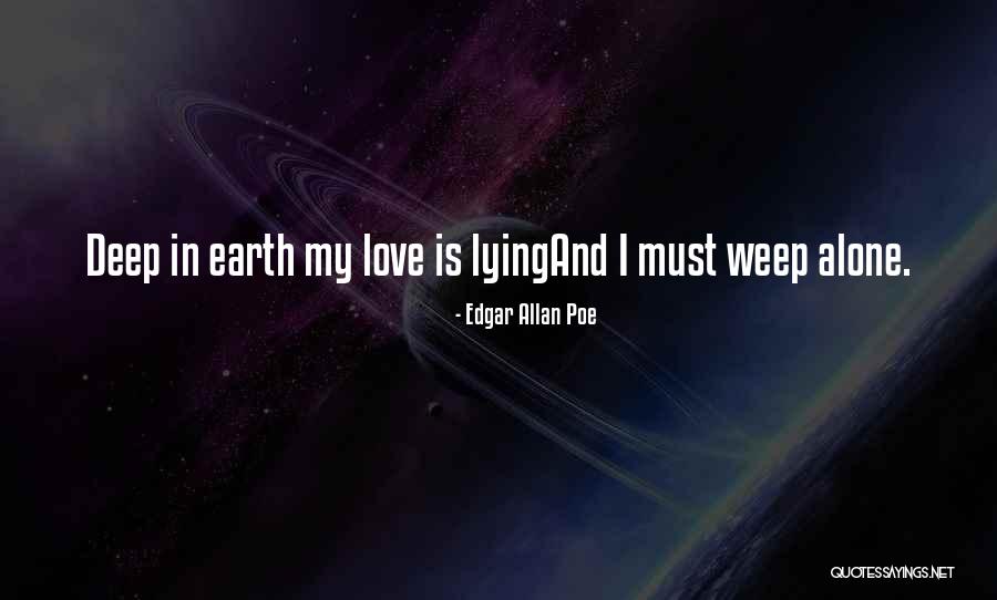 Lying In Love Quotes By Edgar Allan Poe Lying In Love Quotes By Edgar Allan Poe