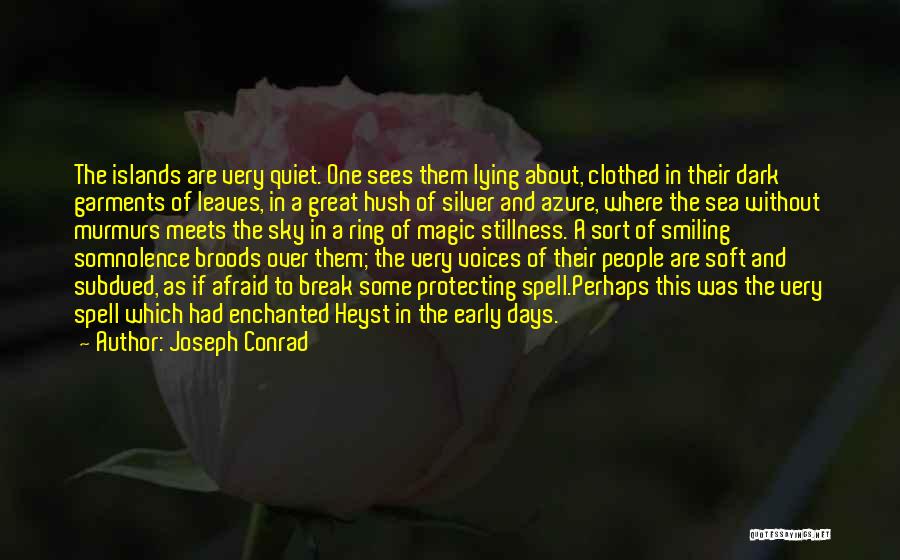 Lying In The Dark Quotes By Joseph Conrad