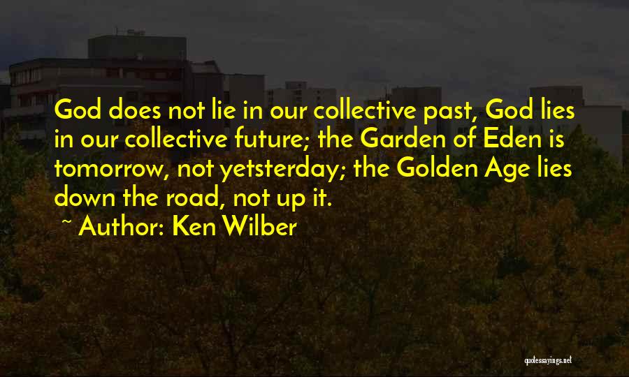 Lying In The Road Quotes By Ken Wilber