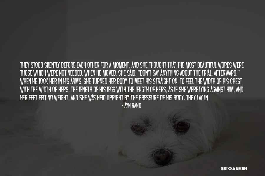 Lying In Your Arms Quotes By Ayn Rand Lying In Your Arms Quotes By Ayn Rand