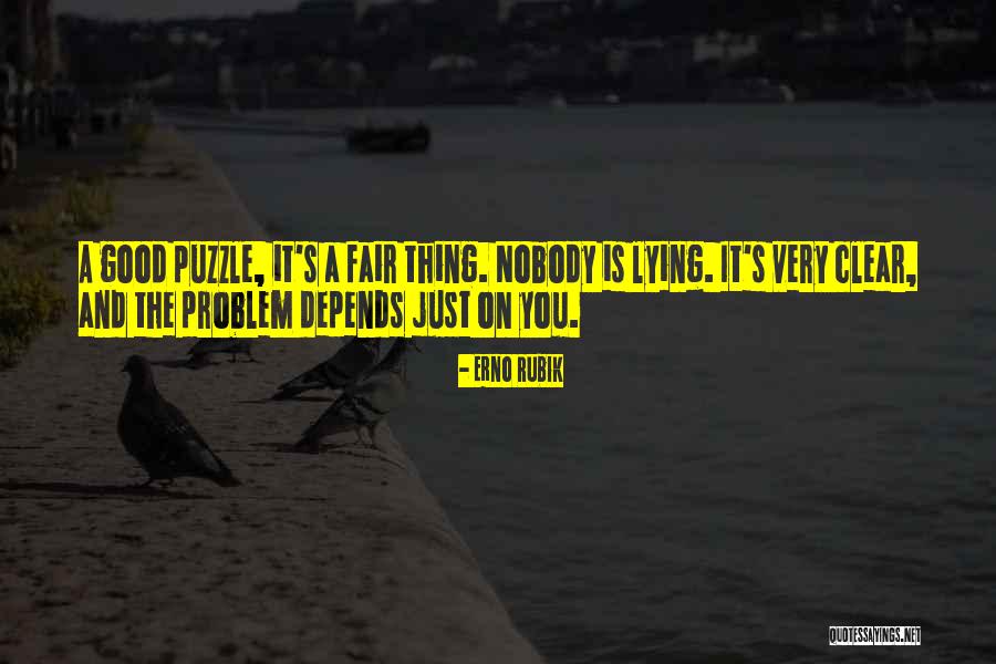 Lying Is Good Quotes By Erno Rubik Lying Is Good Quotes By Erno Rubik