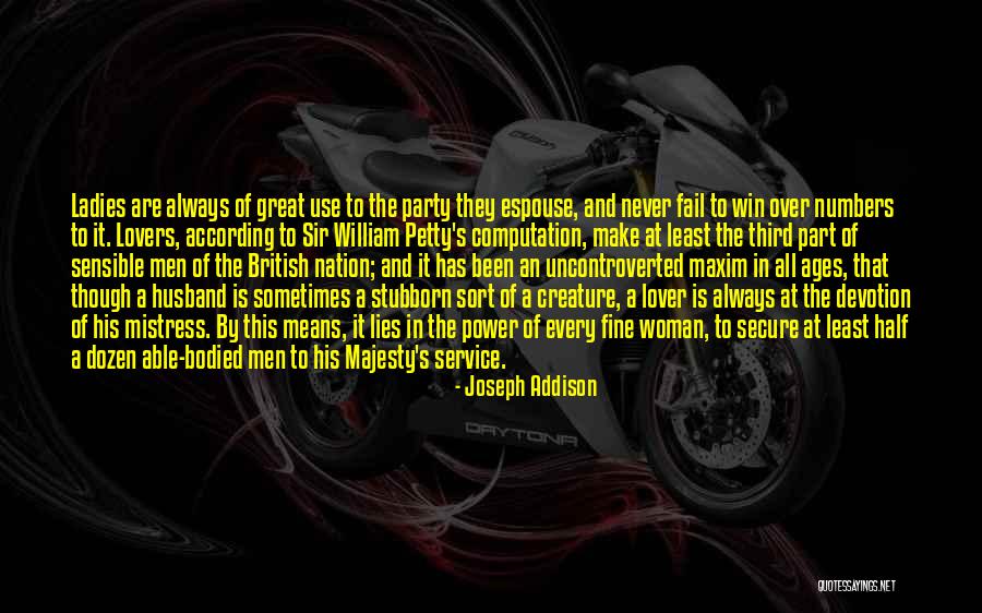 Lying Men Quotes By Joseph Addison Lying Men Quotes By Joseph Addison
