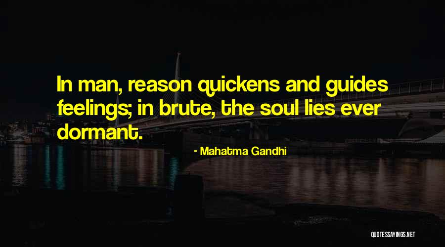 Lying Men Quotes By Mahatma Gandhi