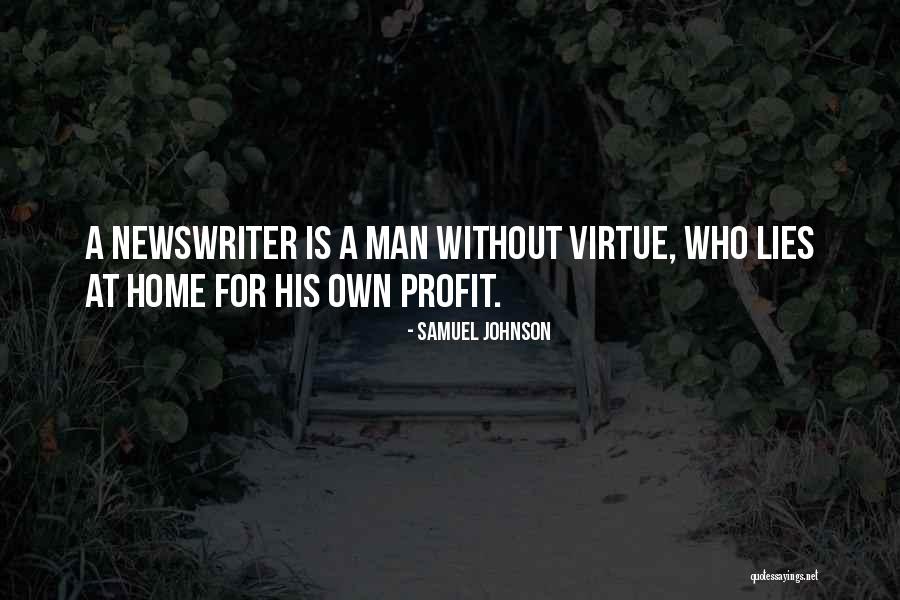 Lying Men Quotes By Samuel Johnson