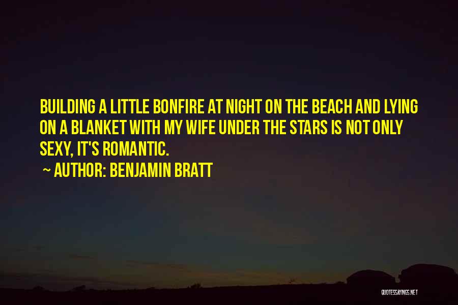 Lying On The Beach Quotes By Benjamin Bratt