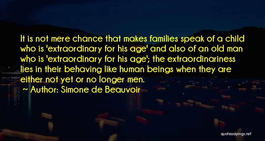 Lying To Your Child Quotes By Simone De Beauvoir