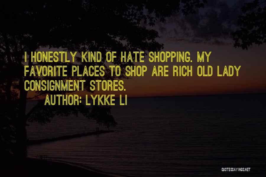 Lykke Li Quotes 584380