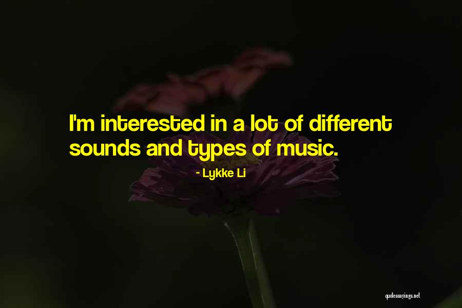 Lykke Quotes By Lykke Li Lykke Quotes By Lykke Li