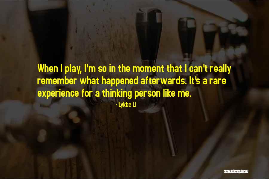 Lykke Quotes By Lykke Li Lykke Quotes By Lykke Li
