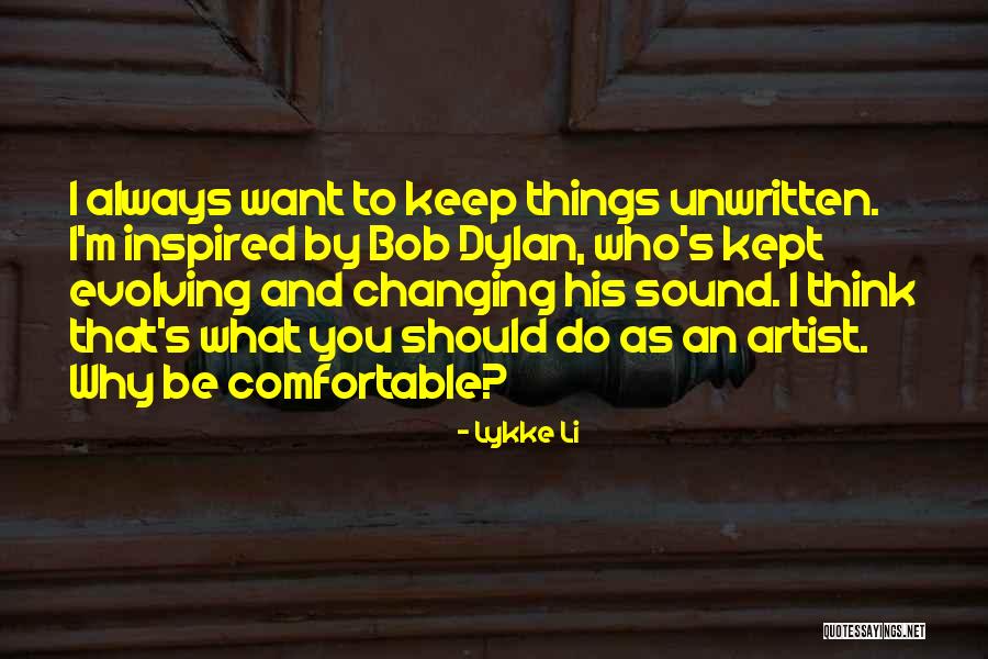 Lykke Quotes By Lykke Li Lykke Quotes By Lykke Li