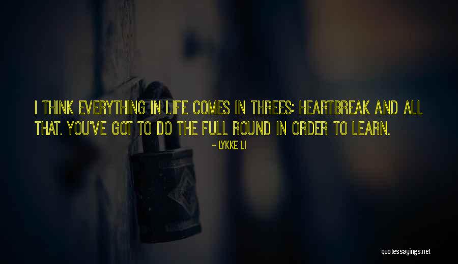 Lykke Quotes By Lykke Li Lykke Quotes By Lykke Li