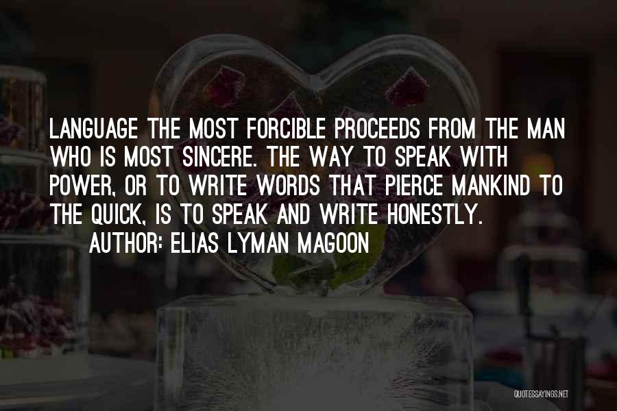 Lyman Quotes By Elias Lyman Magoon