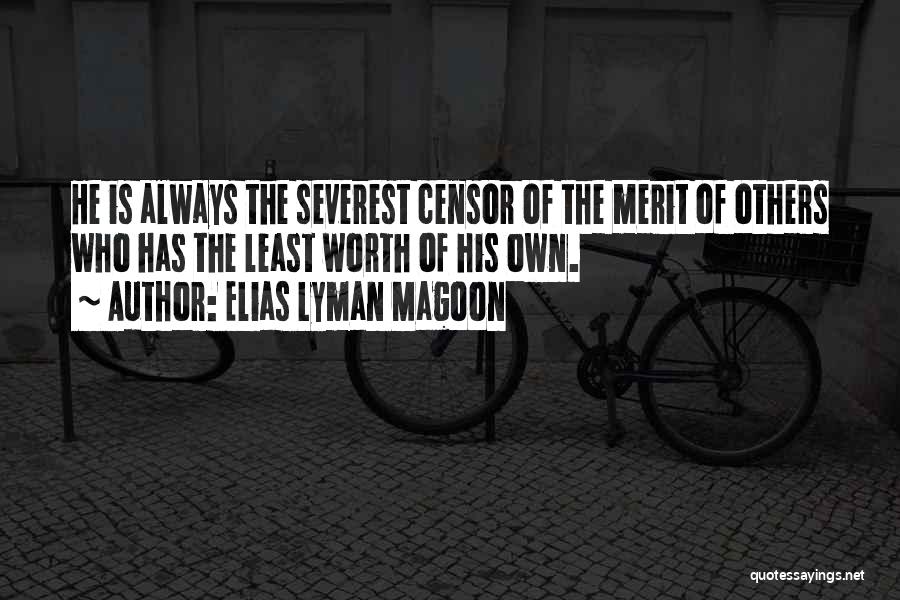 Lyman Quotes By Elias Lyman Magoon