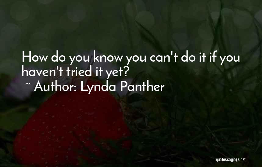 Lynda Panther Quotes 1537559