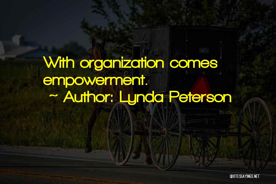 Lynda Peterson Quotes 958157