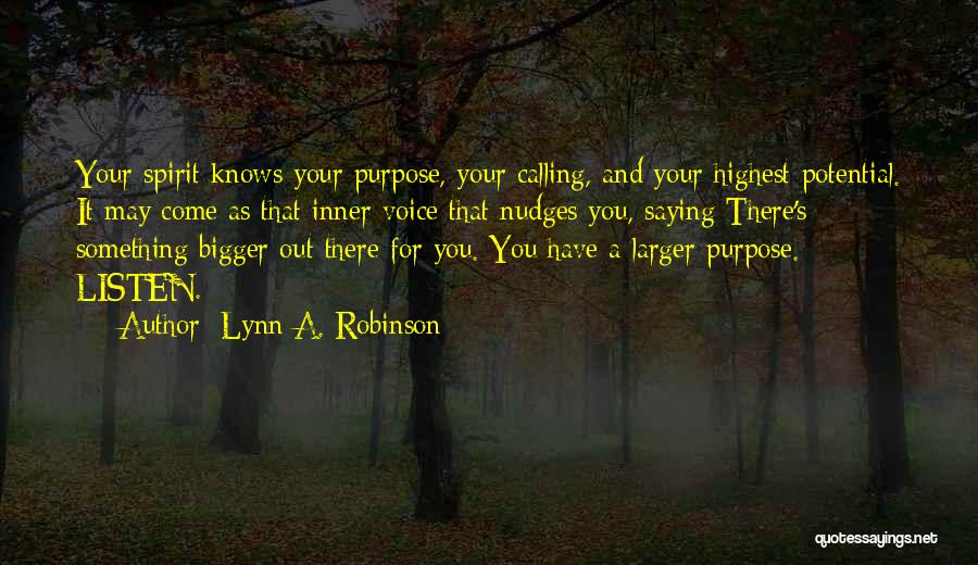 Lynn A. Robinson Quotes 1131451