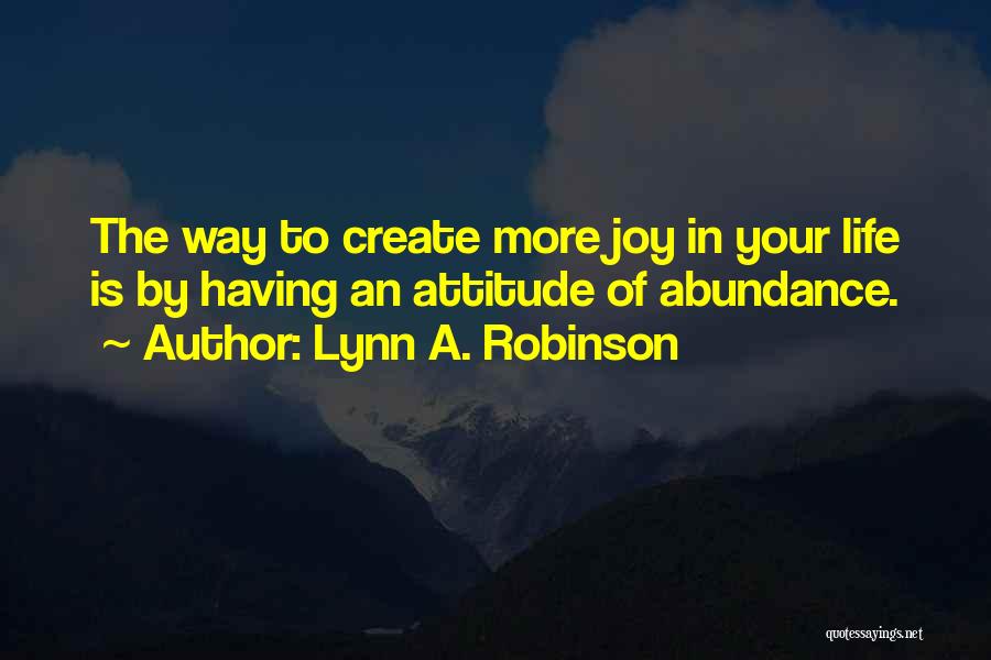 Lynn A. Robinson Quotes 1153881