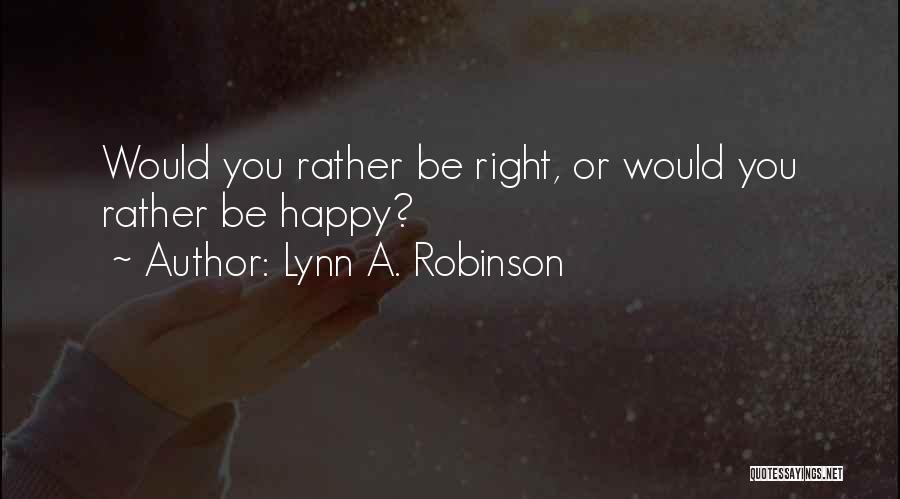 Lynn A. Robinson Quotes 1743020