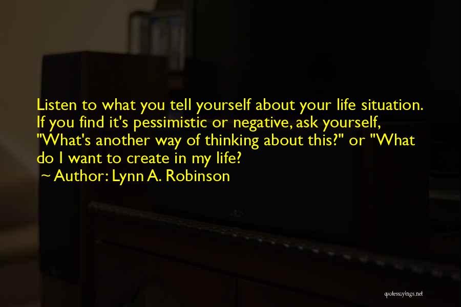 Lynn A. Robinson Quotes 2187415