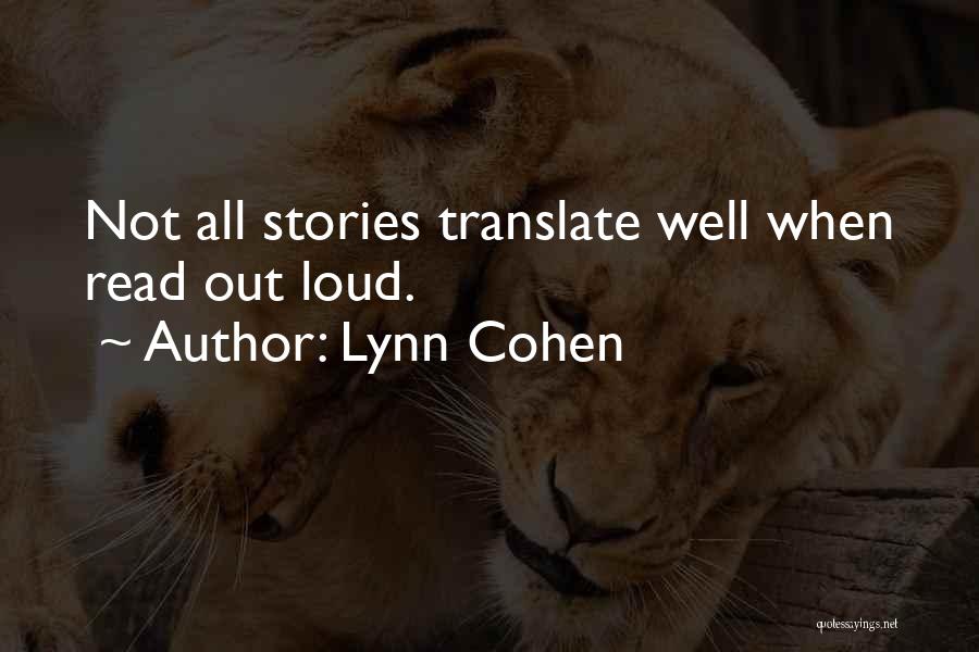 Lynn Cohen Quotes 2240014