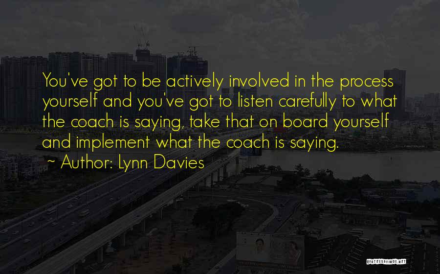 Lynn Davies Quotes 1419344