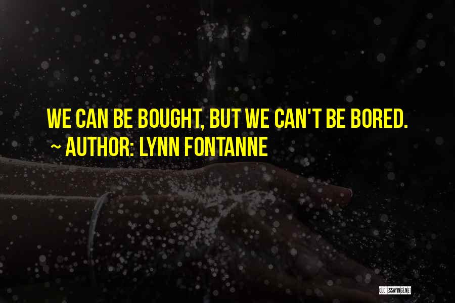 Lynn Fontanne Quotes 853649