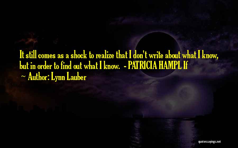 Lynn Lauber Quotes 639787