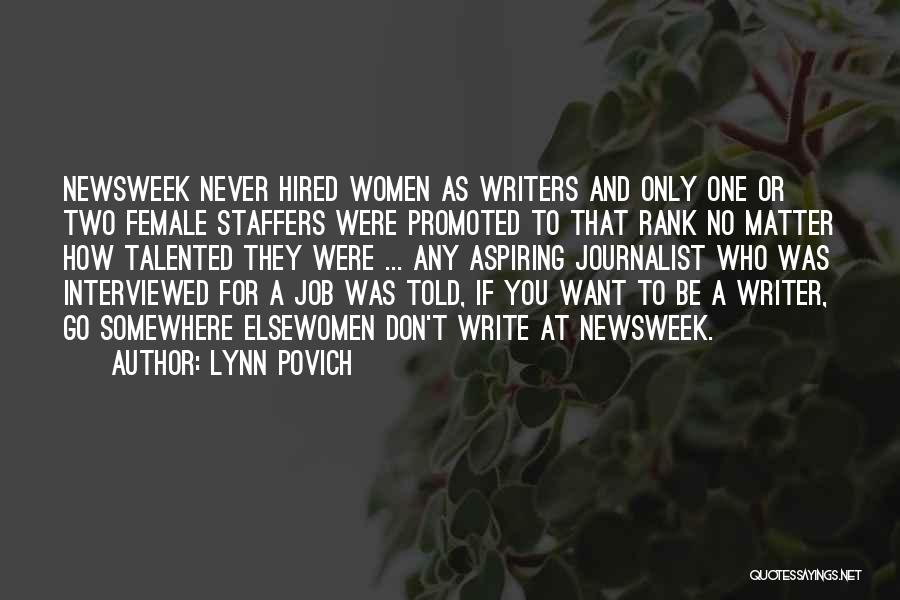 Lynn Povich Quotes 506640