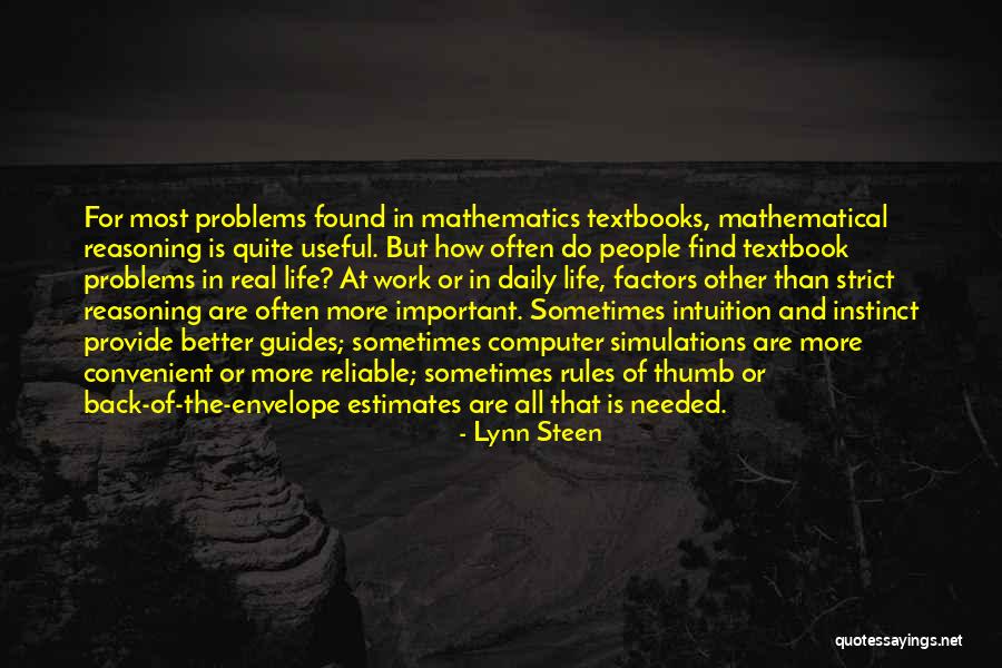 Lynn Steen Quotes 2150926 Lynn Steen Quotes 2150926