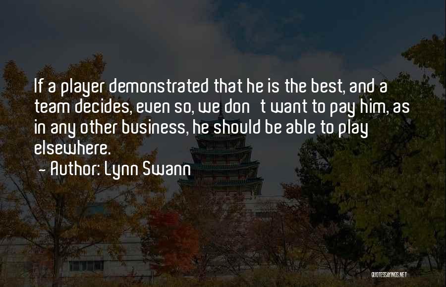 Lynn Swann Quotes 261130