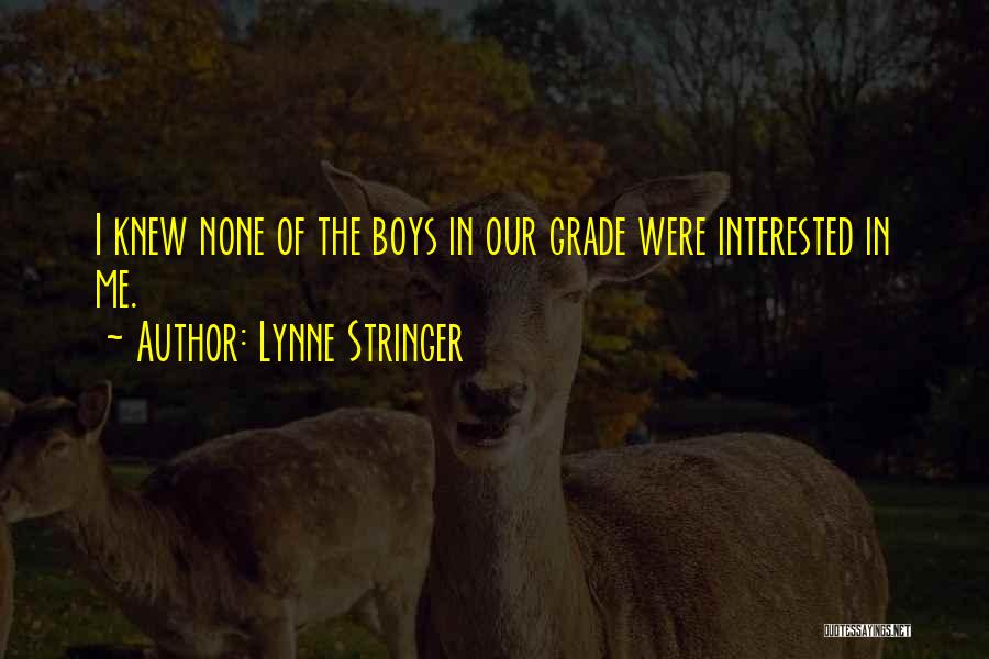 Lynne Stringer Quotes 1959654
