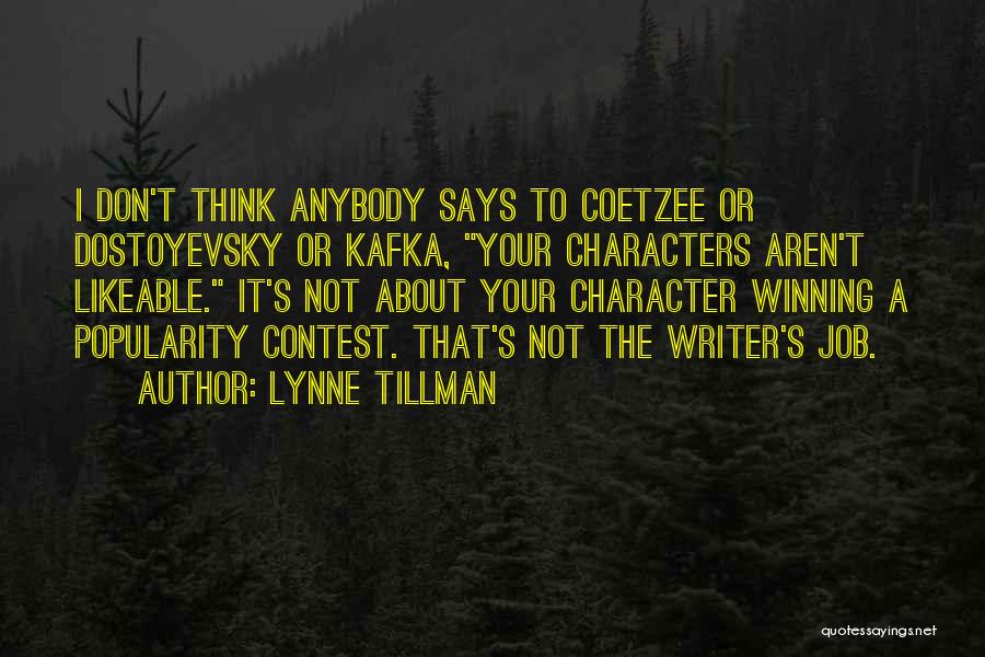 Lynne Tillman Quotes 1632232