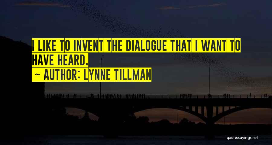 Lynne Tillman Quotes 1828094