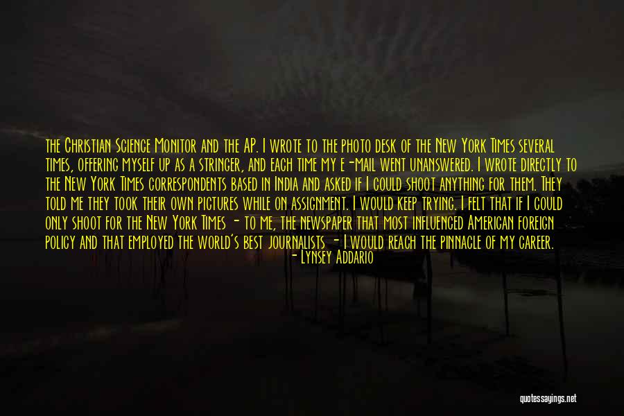 Lynsey Addario Quotes 323558 Lynsey Addario Quotes 323558